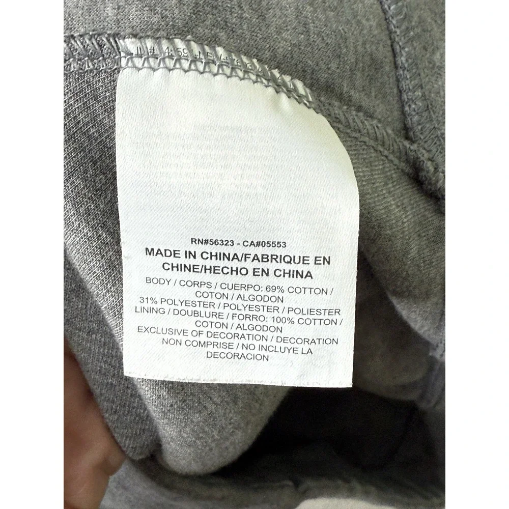 Nike Tech Fleece Dress Womens M Gray Short Sleeve Sweatshirt‎ Tunic 746918-091